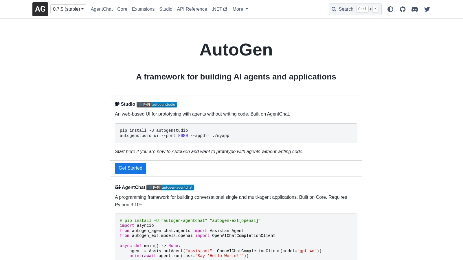 Microsoft Agent Framework and AutoGen multi-agent architecture documentation