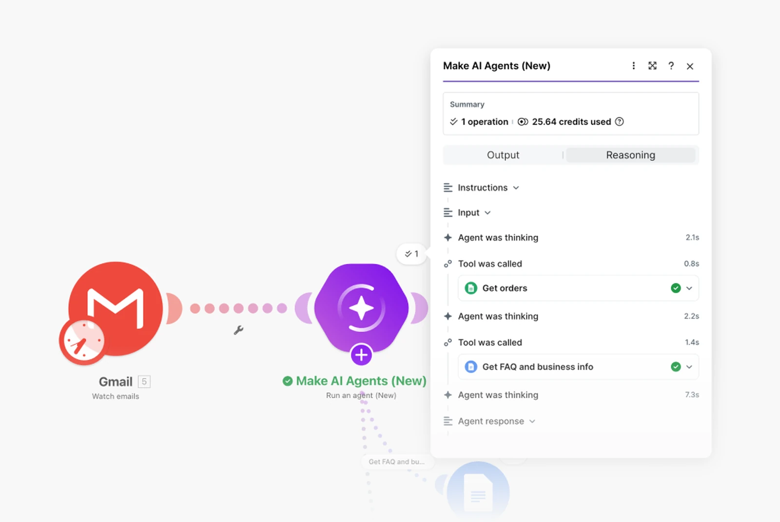 Make visual scenario automation canvas